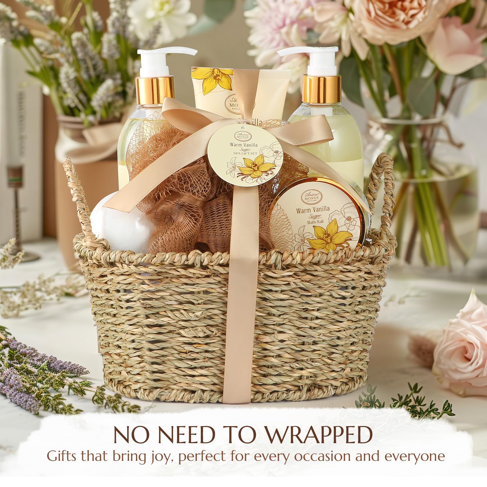 Amazon.com : Bath and Body Warm Vanilla Sugar Spa Gifts for Women